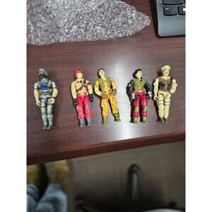 GI JOE ARAH Special Mission Brazil Figures 5 Complete 1986 Vintage